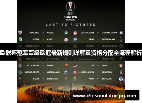 欧联杯冠军晋级欧冠最新规则详解及资格分配全流程解析